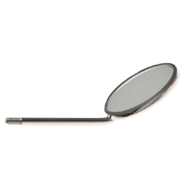 Inspection mirror stainless steel massive 120mm